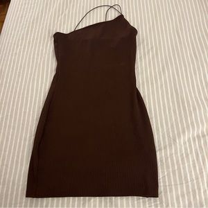 H&M - Chocolate Brown Dress**